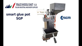 SCM smart glue pot SGP [upl. by Aicilev]