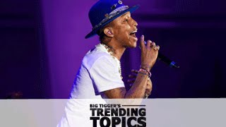 Pharrell More Than Happy To Keep Making Accomplishments  Trending Topics [upl. by Tnilc]