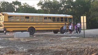 Crestview Elementary Middle Schools open in temporary structures after Tipton County spring storms [upl. by Sheff]