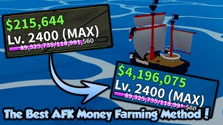 The BEST AFK Money Farming Method  Blox Fruits [upl. by Ebsen211]