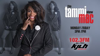 Tevin Campbell live in studio with Tammi Mac  The Tammi Mac Show [upl. by Lashonde]