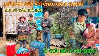 NIỀM VUI ĐẾN VỚI CHÁU BÉ 8 THÁNG TUỔI Ở VỚI BỐ CÂM VÀ ĐIẾC BỊ MẸ VÔ TÂM BỎ RƠI Ở TRONG 1 TÚP LỀU [upl. by Naujaj]