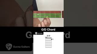 How To Play The GD Chord On Guitar  Guvna Guitars [upl. by Ehav]