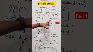 Self Inductance class 12  Part 1 EMI class 12 chapter 6 [upl. by Acemahs]