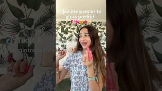 Te presto el gloss según cómo me caes 💖💄💋jazmintrajtenberg humor viralvideo tiktok makeup [upl. by Reece]