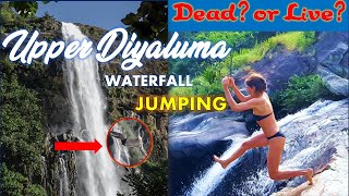 Diyaluma Waterfall  Upper Diyaluma  Best Waterfall in Sri Lanka  Diyaluma Koslanda  TeddyVlogs [upl. by Alon545]