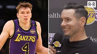 JJ Redick Talks Dalton Knechts 37Point Game Fun to watch a guy get hot like that [upl. by Oicnoel838]