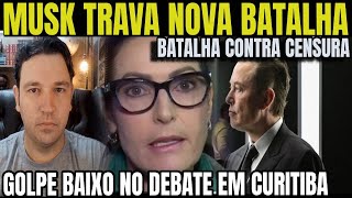 1 MUSK SURGE EM NOVA BATALHA GOLPE BAIXO CONTRA DIREITA EM CURITIBA SISTEMA AGIU NOVAMENTE [upl. by Ycat]