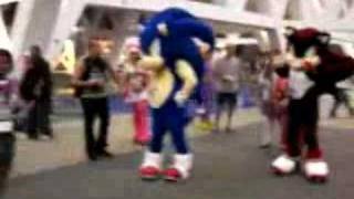 Otakon Sonic vs Speed Racer [upl. by Oicneconi]