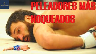 10 Peleadores Más Noqueados de la Historia de la UFC [upl. by Nedia80]