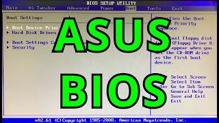 Comment entrer dans le BIOS sur un ordinateur portable ASUS [upl. by Kristopher]