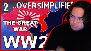 WW2  OverSimplified Part 2  OverSimplified  Reaction [upl. by Loggins]