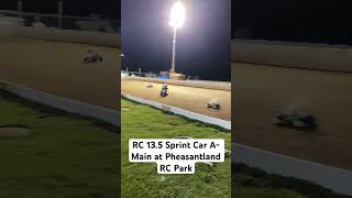 Sprint Car AMain  RC Racing [upl. by Apur10]