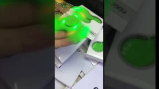 Newest Bluetooth Speaker LED Fidget Spinner Hand Spinner [upl. by Elraet]