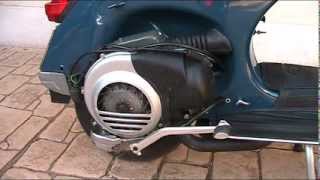 Accensione motore Vespa PX [upl. by Jahdal]