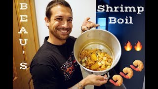 Shrimp Boil Recipe  Food Vlog [upl. by Gujral200]