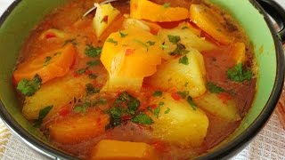 Bakina kuhinja  prelep posni krompir paprikaš Tasteful lenten potato stew with spices [upl. by Ynneh]