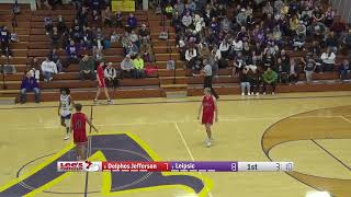 Delphos Jefferson vs Leipsic Boys Basketball 2282024 [upl. by Ingold546]