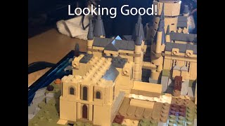 Harry Potter  Hogwarts Castle and Grounds Lego Set 76419 Part 17 [upl. by Nolana]