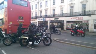 Outlaws MC England chapter  Leamington Spa 14052016 [upl. by Assiled]