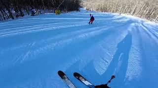 Lucy on Cupp Run at Snowshoe WV 11123 [upl. by Rolecnahc]