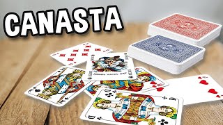 CANASTA  Spielregeln TV Spielanleitung Deutsch  Kartenspiel [upl. by Oicul212]