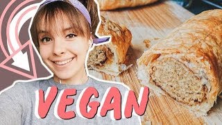 Vegan worstenbroodjes maken  Kook met mij  Basimella [upl. by Namhar]