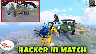 😱Server Crash Hacker In My Match  BGMI Server Freeze Hacker Caught LIVE [upl. by Portuna]