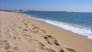 Platja de la Picòrdia  Arenys de Mar  Maresme  Abril 2017 [upl. by Selry]