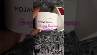 MoJave Ghost amp Baccarat Rouge 540 Body Creams Byredo MFK [upl. by Eugor]