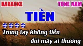 Tiền Karaoke Tone Nam  Am  Karaoke 9999  Beat Mới [upl. by Ihteerp]