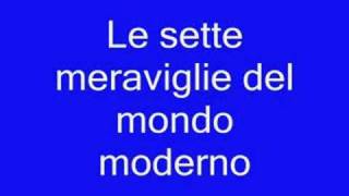 Le sette meraviglie del mondo antico e moderno [upl. by Innavoeg725]