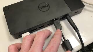 How to connect Dell Thunderbolt Dock WD19TB [upl. by Durr]