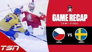 Czechia vs Sweden  2023 World Juniors Highlights [upl. by Breanne]