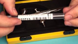 My new airbrush Harder amp Steenbeck Evolution Silverline 2 in 1 [upl. by Myers]