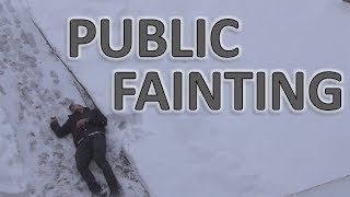 Fainting In Public Prank [upl. by Yeaton]