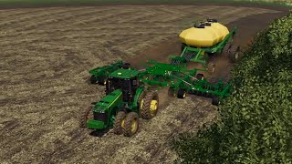 Elkader IA EP8  Planting Cultivating  FS19 Timelapse  Farming Simulator 19 Timelapse [upl. by Zigrang61]