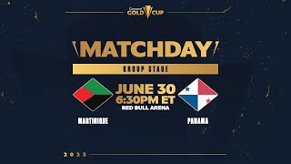 2023 Concacaf Gold Cup  Martinique vs Panama [upl. by Gershom]