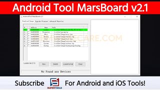 Android Tool MarsBoard v21  Best Rockchip Flash Tool  Super Tools [upl. by Odnalo822]