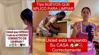 esta USTED LIMPIANDO CORRECTAMENTE SU CASA NUEVOS tips de limpieza que yo los aplico\LIMPIEZA [upl. by Braden302]