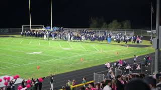 Eastview Middle School Band joins with the Bartlett Marching Hawks  Football Pregame Show 09  2024 [upl. by Macur]