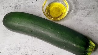 Esta Receta de Calabacin🥒 te la COMERÁS tan RÁPIDO como se PREPARA solo 2 CUCHARADAS DE ACEITE ✅️ [upl. by Enomaj]