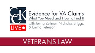 Evidence for VA Claims What you need and how to find it [upl. by Czarra]