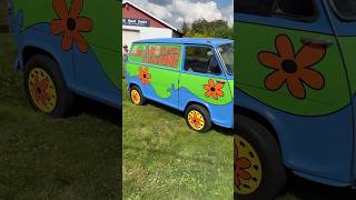 Dimock Speed Center’s Mini Mystery Machine scoobydoo cartoon truck car retro [upl. by Sucramal]