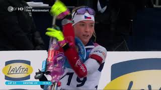 BMW IBU World Cup 125km Women Mass OSLO 2024 [upl. by Haya701]