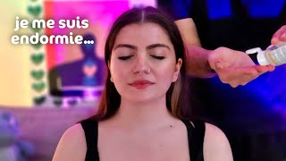 ASMR  30 minutes de MASSAGE par mon copain je me suis endormie [upl. by Zennas592]