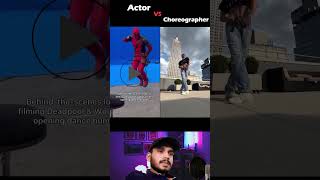 Actor Vs Choreographer  Deadpool Dance Bye Bye Bye deadpooldance [upl. by Esinyt519]