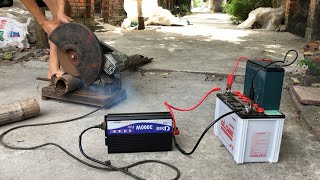 Quick Review Review amp Test 3000W Pure sine wave inverter from Banggood [upl. by Hayyikaz]