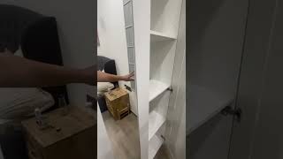 Installation of IKEA wardrobe ikea [upl. by Gerrilee]