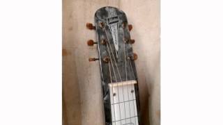 Silvertone Lap Steel Guitar tarohan [upl. by Annoirb873]